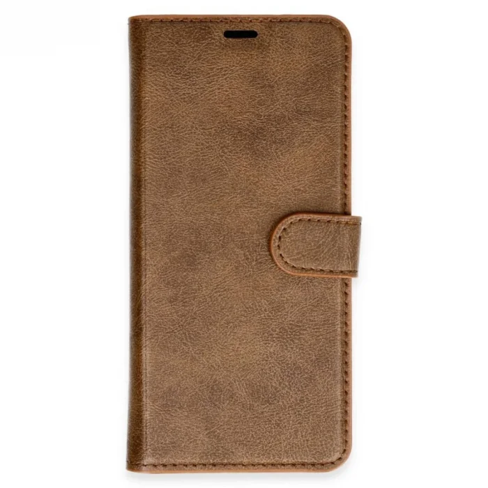 BUĞZ Samsung Galaxy A06 Kılıf Trend S Plus Kapaklı Kılıf - Taba