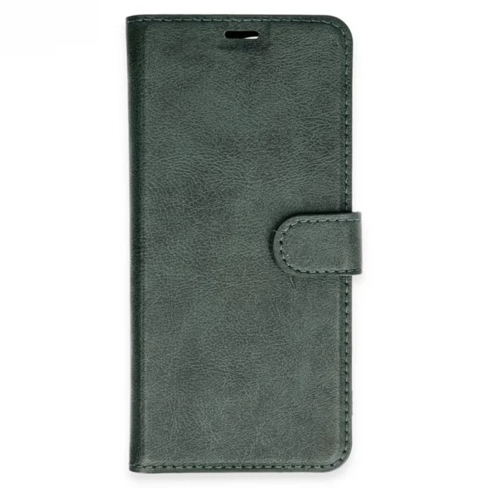 BUĞZ Samsung Galaxy A06 Kılıf Trend S Plus Kapaklı Kılıf - Yeşil