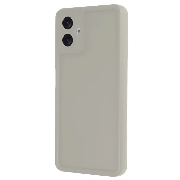 BUĞZ Samsung Galaxy A06 Kılıf Viera Silikon - Krem