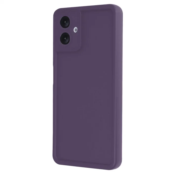 BUĞZ Samsung Galaxy A06 Kılıf Viera Silikon - Mürdüm