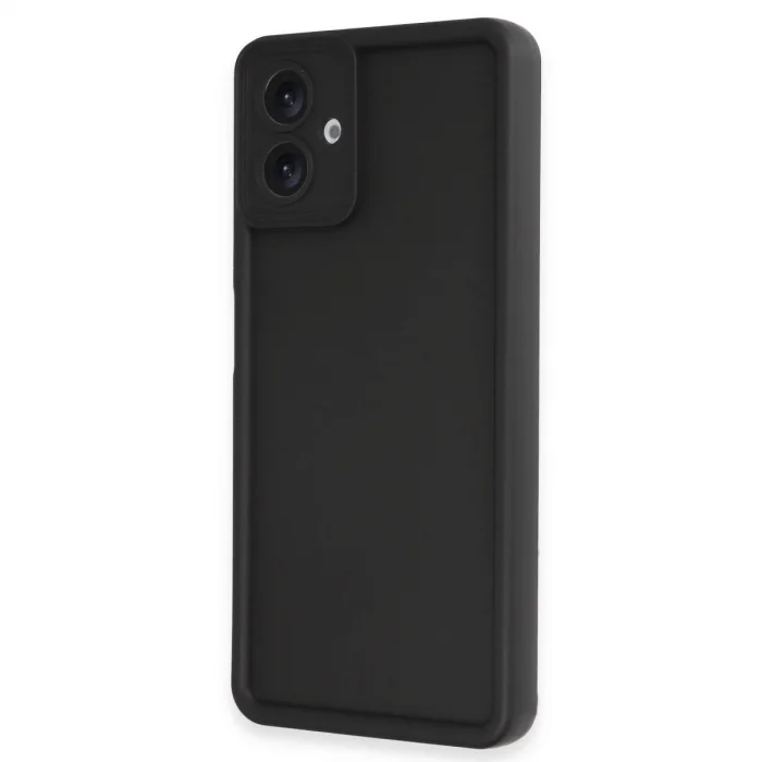 BUĞZ Samsung Galaxy A06 Kılıf Viera Silikon - Siyah