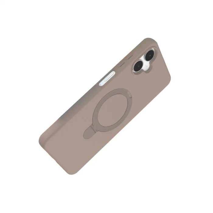 BUĞZ Samsung Galaxy A06 Regal Magsafe Standlı Kapak - Çöl Titanyum