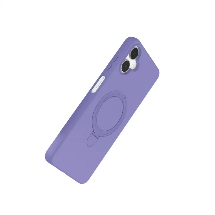 BUĞZ Samsung Galaxy A06 Regal Magsafe Standlı Kapak - Lila