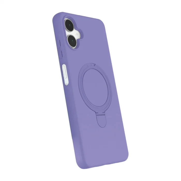 BUĞZ Samsung Galaxy A06 Regal Magsafe Standlı Kapak - Lila