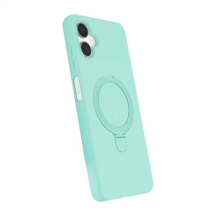 BUĞZ Samsung Galaxy A06 Regal Magsafe Standlı Kapak - Su Yeşili