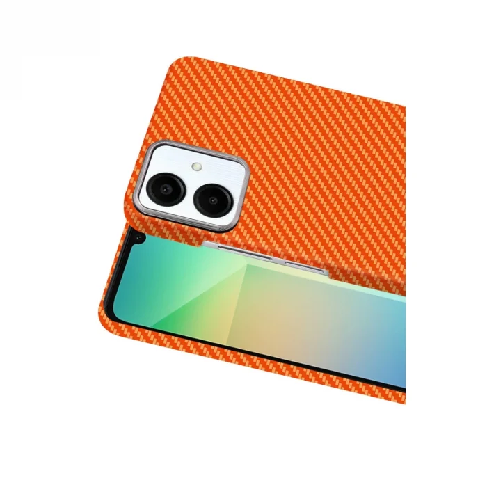 BUĞZ Samsung Galaxy A06 Vega Magsafe Kapak - Turuncu