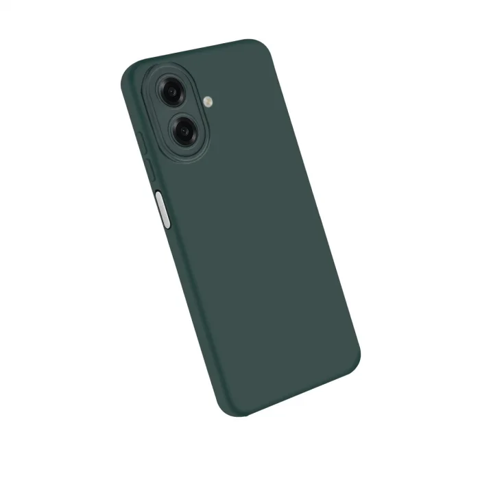 BUĞZ Samsung Galaxy A07 4g First Silikon - Koyu Yeşil