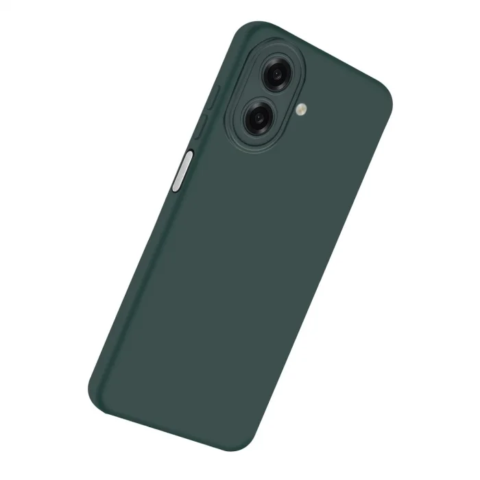 BUĞZ Samsung Galaxy A07 4g First Silikon - Koyu Yeşil