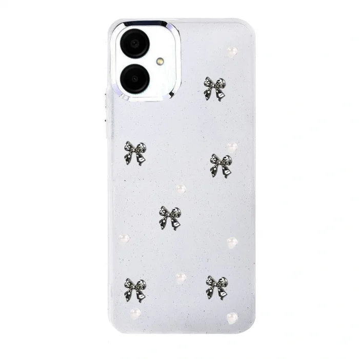 BUĞZ Samsung Galaxy A07 4g Fiyonk Desenli Kapak - Desen 8