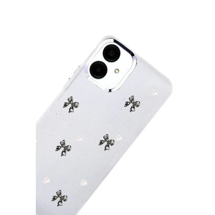 BUĞZ Samsung Galaxy A07 4g Fiyonk Desenli Kapak - Desen 8