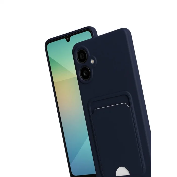 BUĞZ Samsung Galaxy A07 4g Kelvin Kartvizitli Silikon - Lacivert