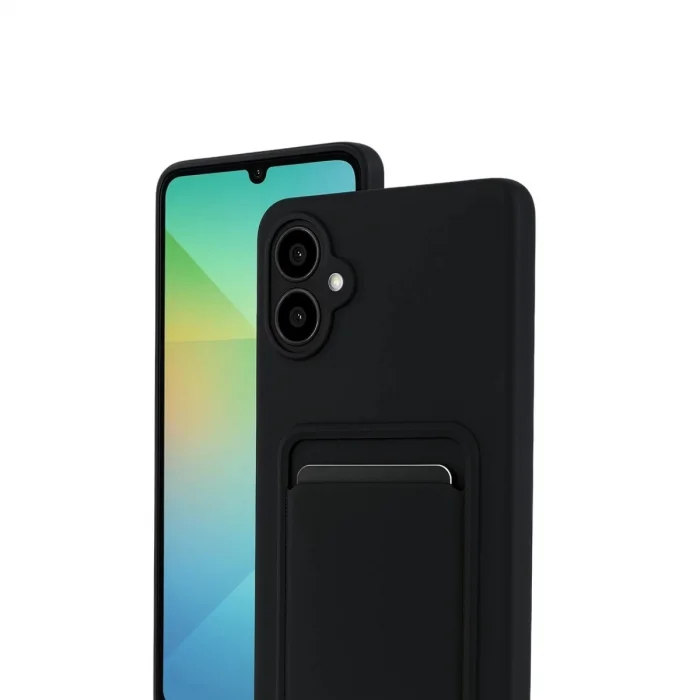 BUĞZ Samsung Galaxy A07 4g Kelvin Kartvizitli Silikon - Siyah