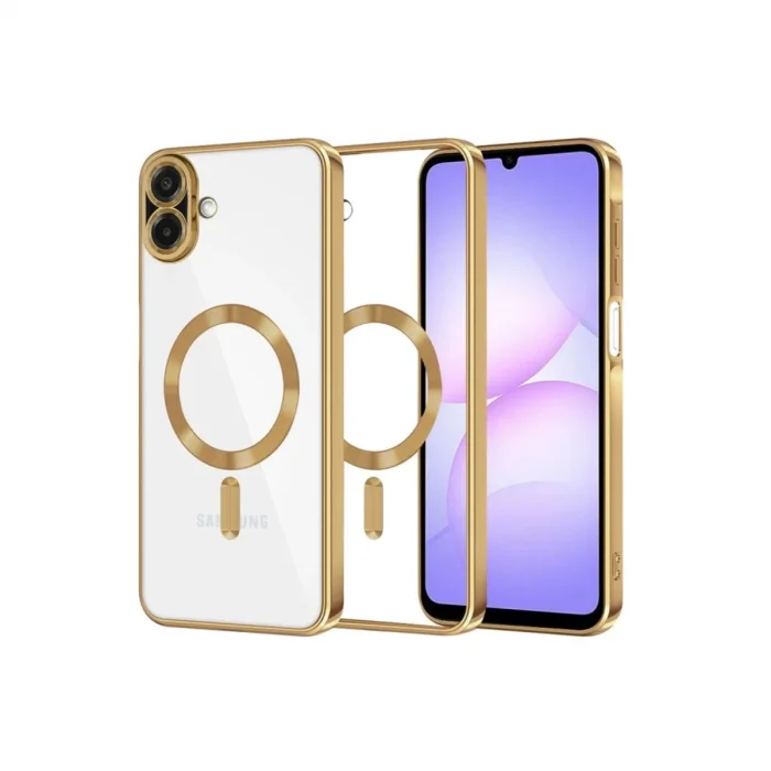 BUĞZ Samsung Galaxy A07 4g Kross Magneticsafe Kapak - Gold