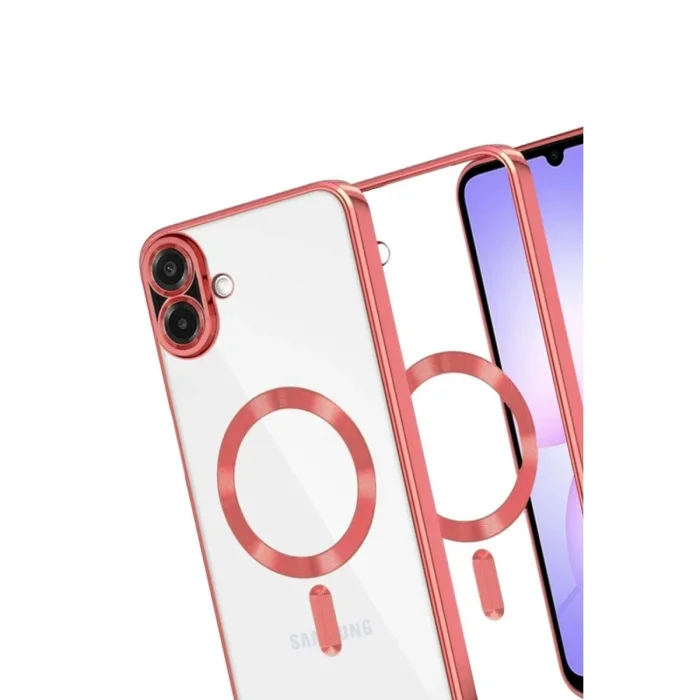 BUĞZ Samsung Galaxy A07 4g Kross Magneticsafe Kapak - Kırmızı