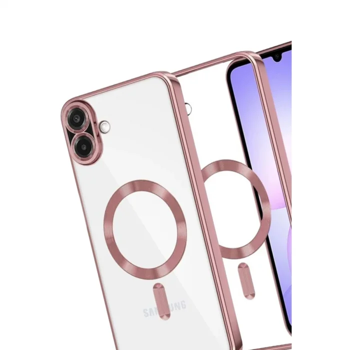 BUĞZ Samsung Galaxy A07 4g Kross Magneticsafe Kapak - Rose