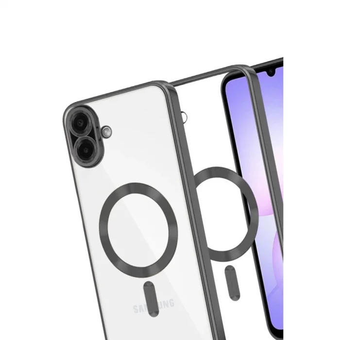 BUĞZ Samsung Galaxy A07 4g Kross Magneticsafe Kapak - Siyah