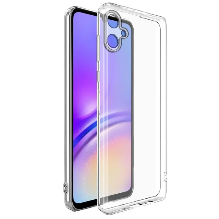 BUĞZ Samsung Galaxy A07 4g Lüx Şeffaf Silikon - Şeffaf