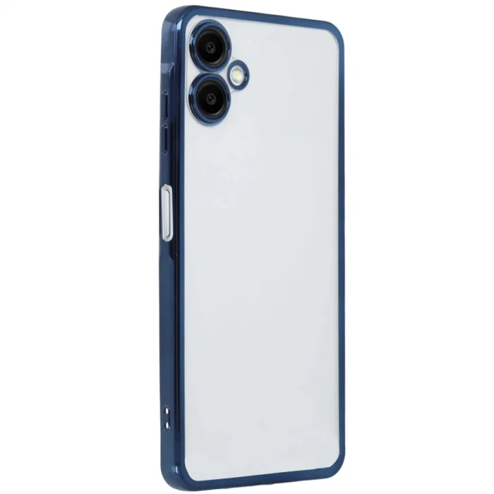 BUĞZ Samsung Galaxy A07 4g Razer Lensli Silikon - Lacivert