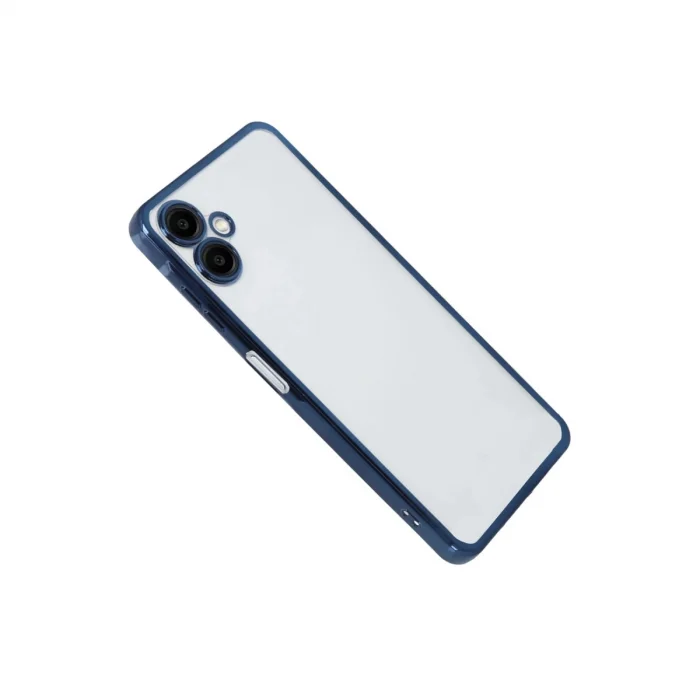 BUĞZ Samsung Galaxy A07 4g Razer Lensli Silikon - Lacivert