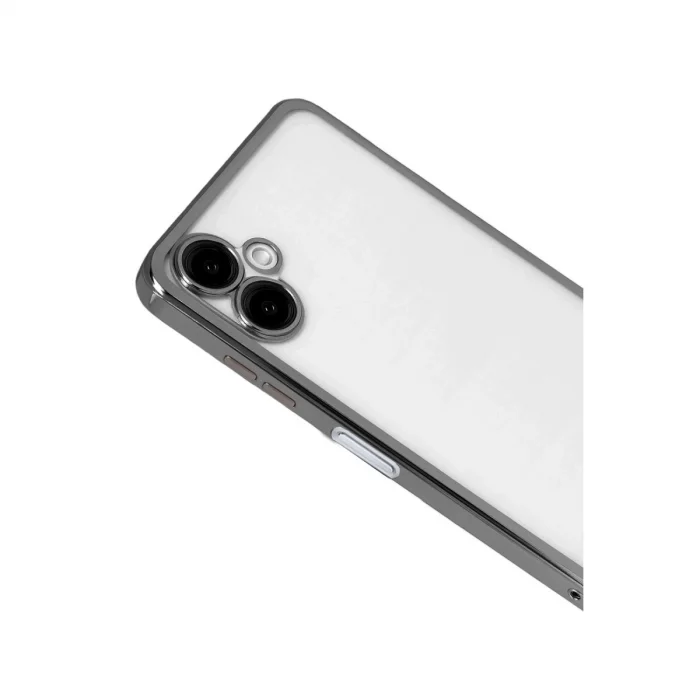 BUĞZ Samsung Galaxy A07 4g Razer Lensli Silikon - Titan Gri