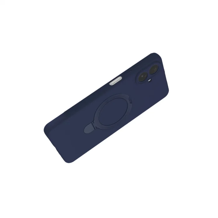BUĞZ Samsung Galaxy A07 4g Regal Magsafe Standlı Kapak - Lacivert