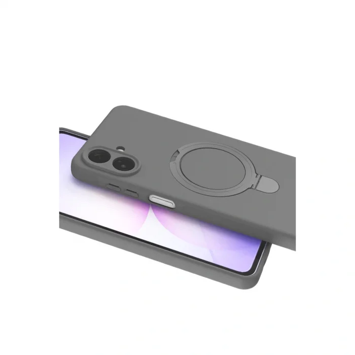 BUĞZ Samsung Galaxy A07 4g Regal Magsafe Standlı Kapak - Titan Gri