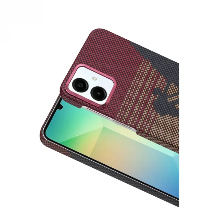 BUĞZ Samsung Galaxy A07 4g Vega Magsafe Kapak - Kırmızı