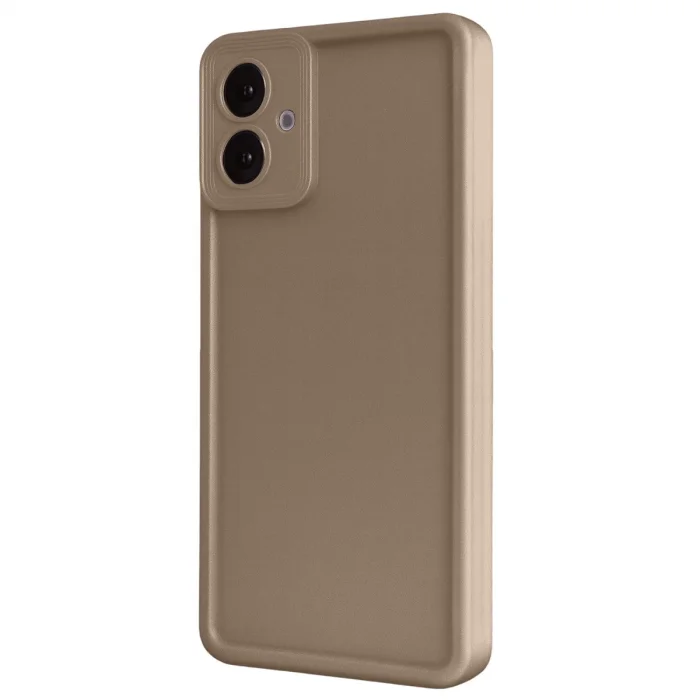 BUĞZ Samsung Galaxy A07 4g Viera Silikon - Kahverengi