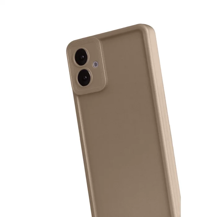 BUĞZ Samsung Galaxy A07 4g Viera Silikon - Kahverengi