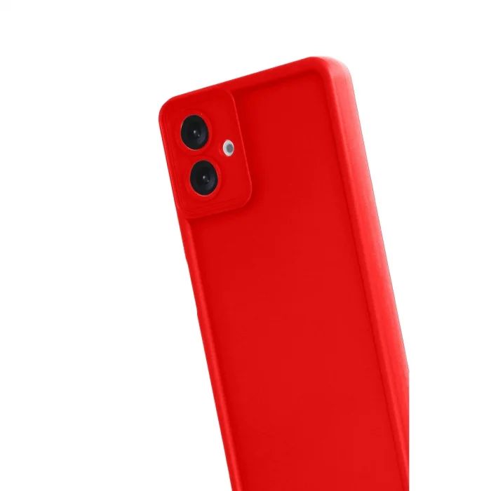 BUĞZ Samsung Galaxy A07 4g Viera Silikon - Kırmızı