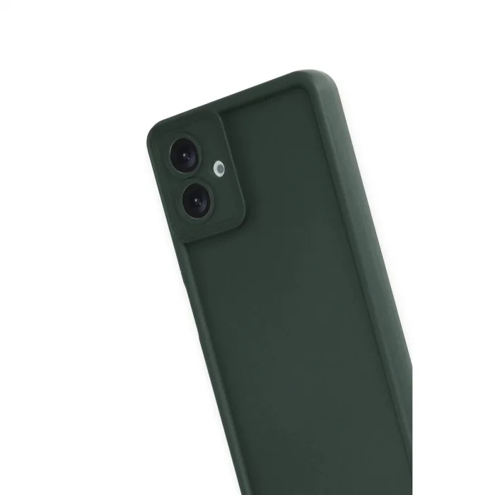 BUĞZ Samsung Galaxy A07 4g Viera Silikon - Koyu Yeşil