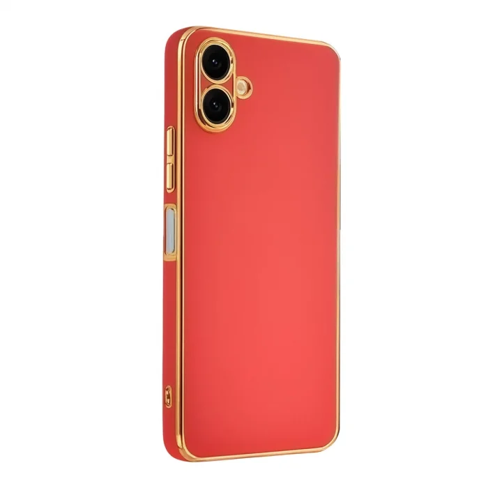 BUĞZ Samsung Galaxy A07 4g Volet Silikon - Kırmızı