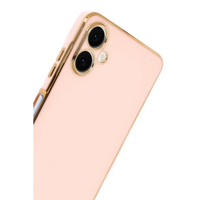BUĞZ Samsung Galaxy A07 4g Volet Silikon - Pembe