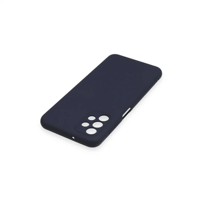 BUĞZ Samsung Galaxy A13 4g Kılıf First Silikon - Lacivert