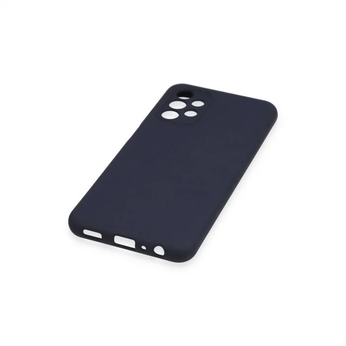 BUĞZ Samsung Galaxy A13 4g Kılıf First Silikon - Lacivert