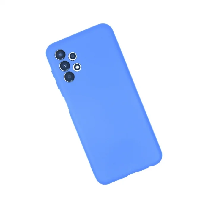 BUĞZ Samsung Galaxy A13 4g Kılıf First Silikon - Mavi