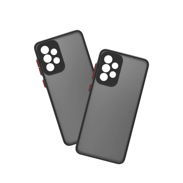 BUĞZ Samsung Galaxy A13 4g Kılıf Montreal Silikon Kapak - Siyah