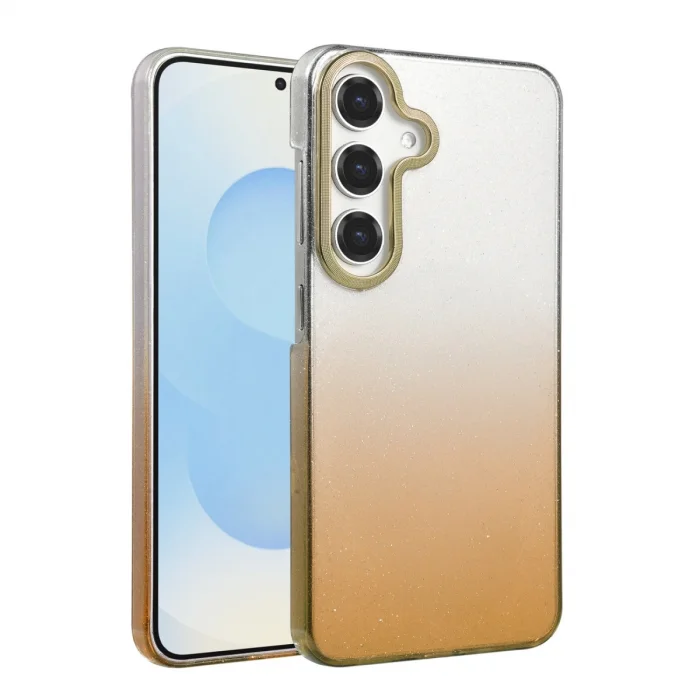 BUĞZ Samsung Galaxy A14 4g Glossy Kapak - Çöl Titanyum