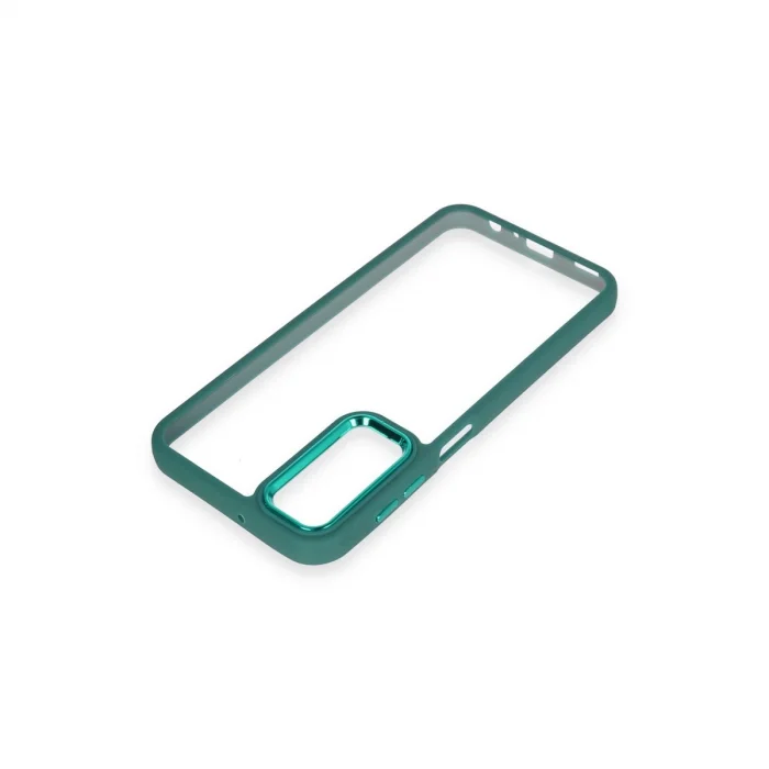 BUĞZ Samsung Galaxy A14 4g Kılıf Dora Kapak - Haki Yeşil