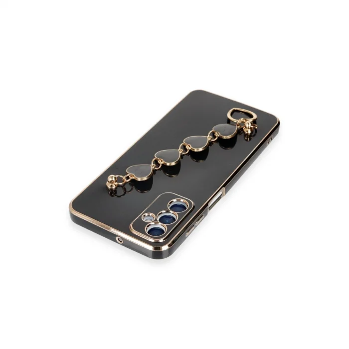 BUĞZ Samsung Galaxy A14 4g Kılıf Esila Silikon - Siyah