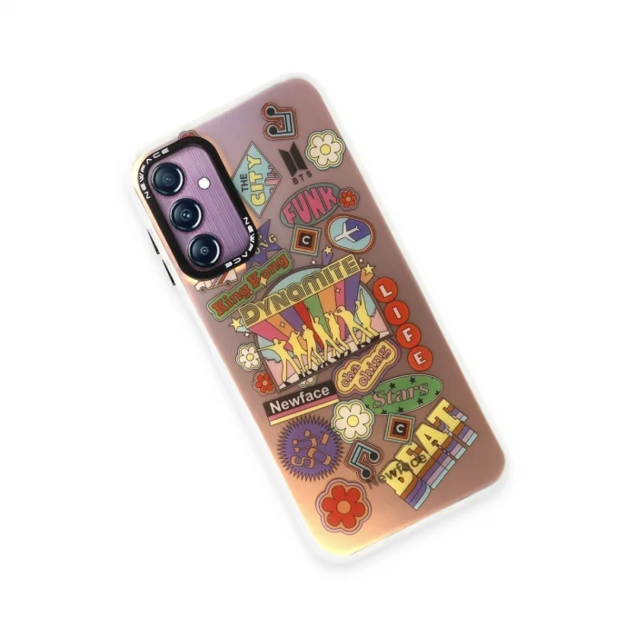 BUĞZ Samsung Galaxy A14 4g Kılıf Estoril Desenli Kapak - Estoril - 14