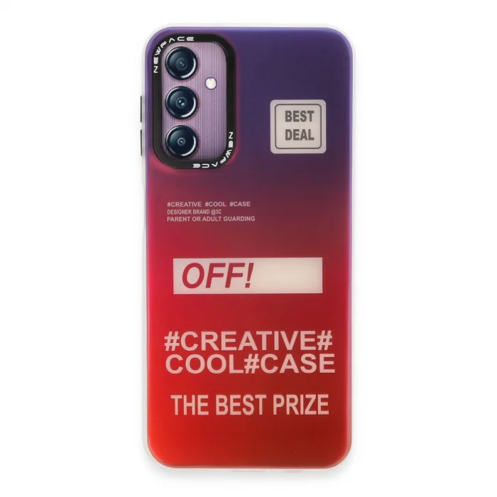 BUĞZ Samsung Galaxy A14 4g Kılıf Estoril Desenli Kapak - Estoril - 9