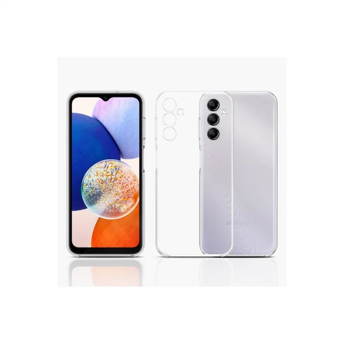 BUĞZ Samsung Galaxy A14 4g Kılıf Lüx Şeffaf Silikon