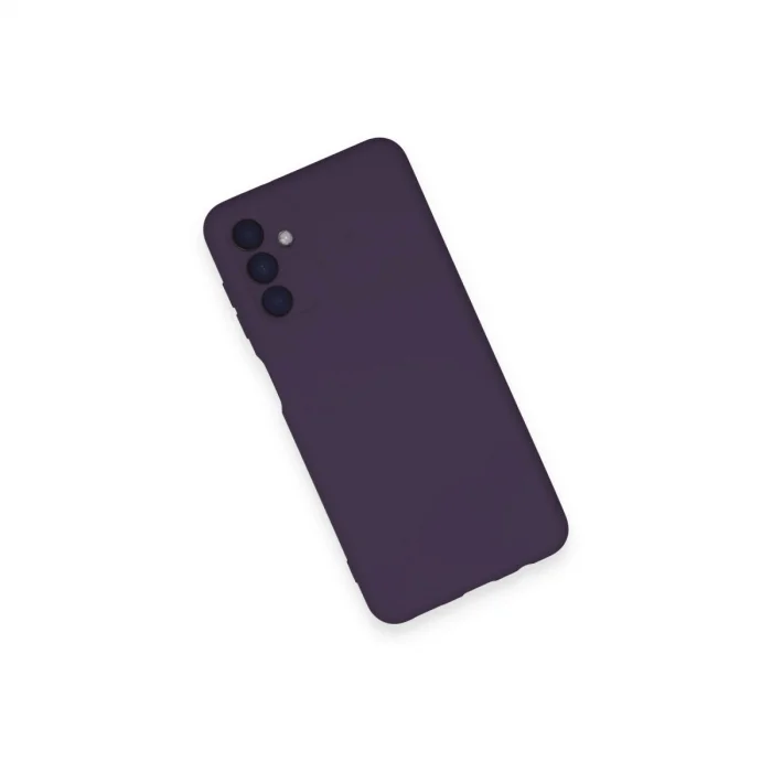 BUĞZ Samsung Galaxy A14 4g Kılıf Nano İçi Kadife Silikon - Mor