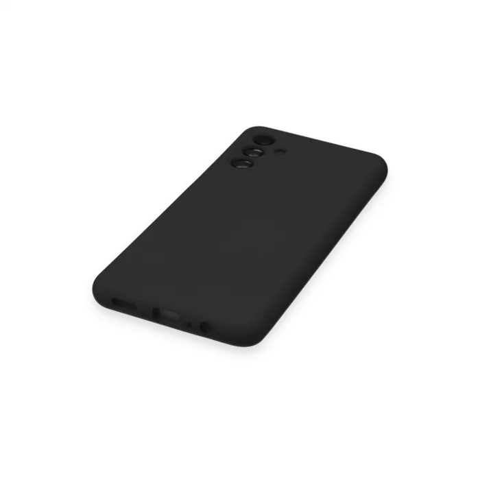 BUĞZ Samsung Galaxy A14 4g Kılıf Nano İçi Kadife Silikon - Siyah