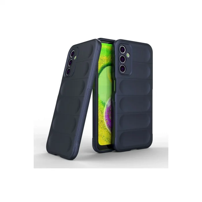 BUĞZ Samsung Galaxy A14 4g Kılıf Optimum Silikon - Lacivert