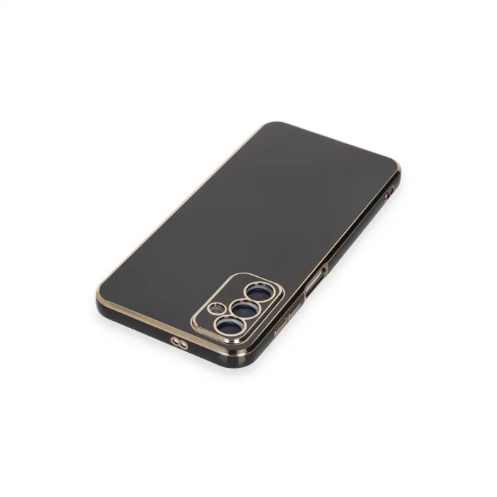 BUĞZ Samsung Galaxy A14 4g Kılıf Volet Silikon - Siyah