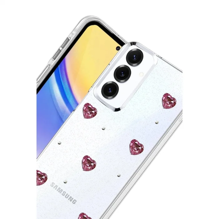BUĞZ Samsung Galaxy A15 4g Fiyonk Desenli Kapak - Desen 3