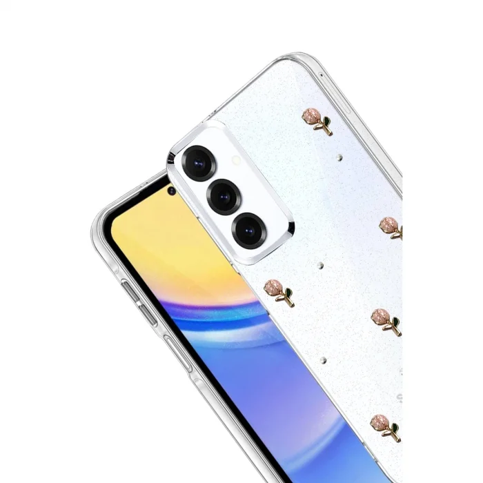 BUĞZ Samsung Galaxy A15 4g Fiyonk Desenli Kapak - Desen 6