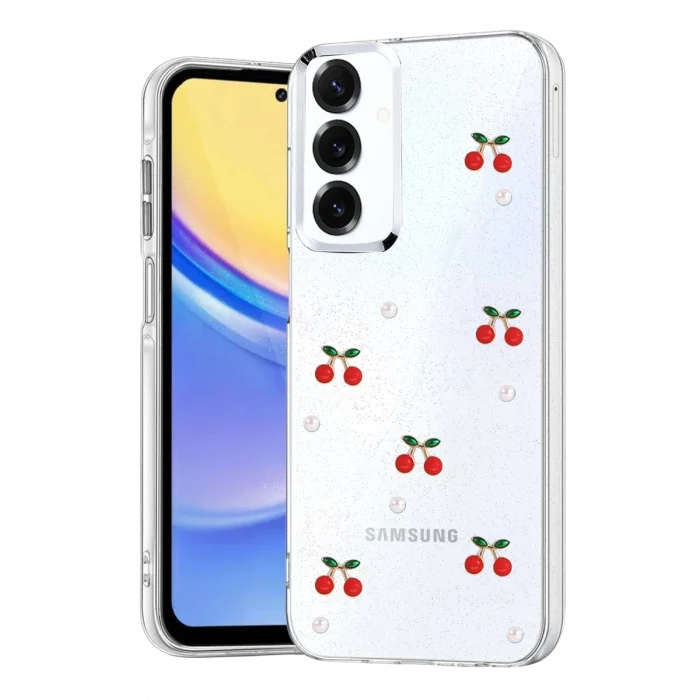 BUĞZ Samsung Galaxy A15 4g Fiyonk Desenli Kapak - Desen 9